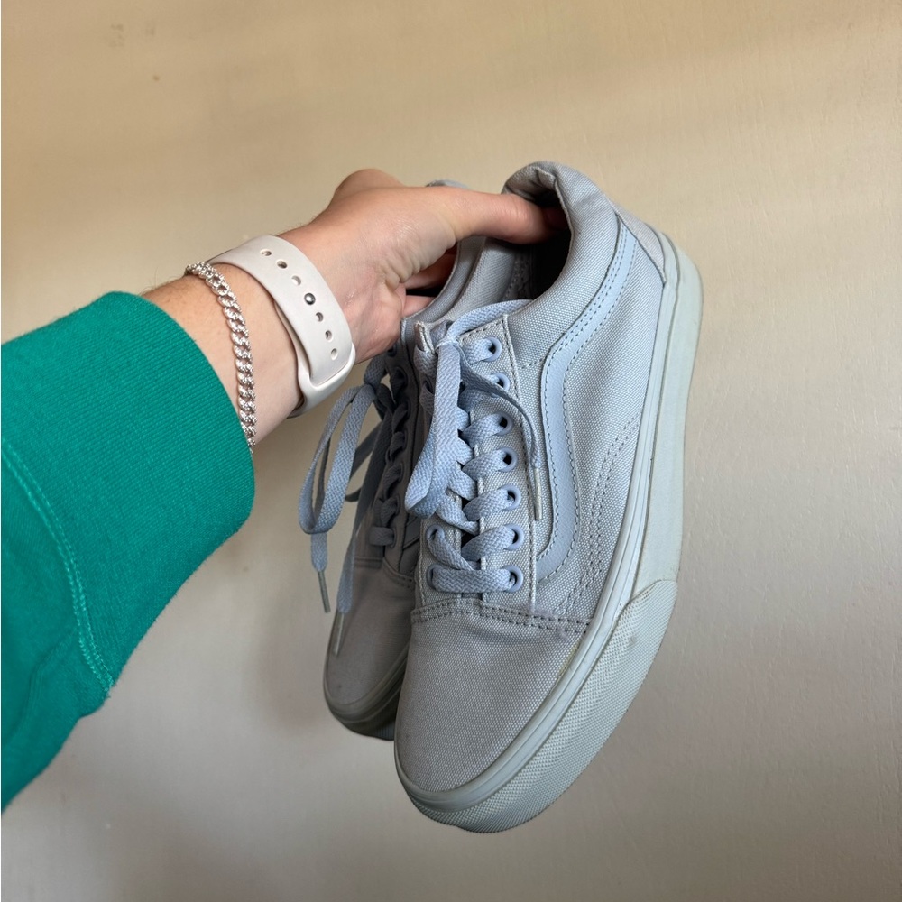 Vans Women's Light Blue Sneakers